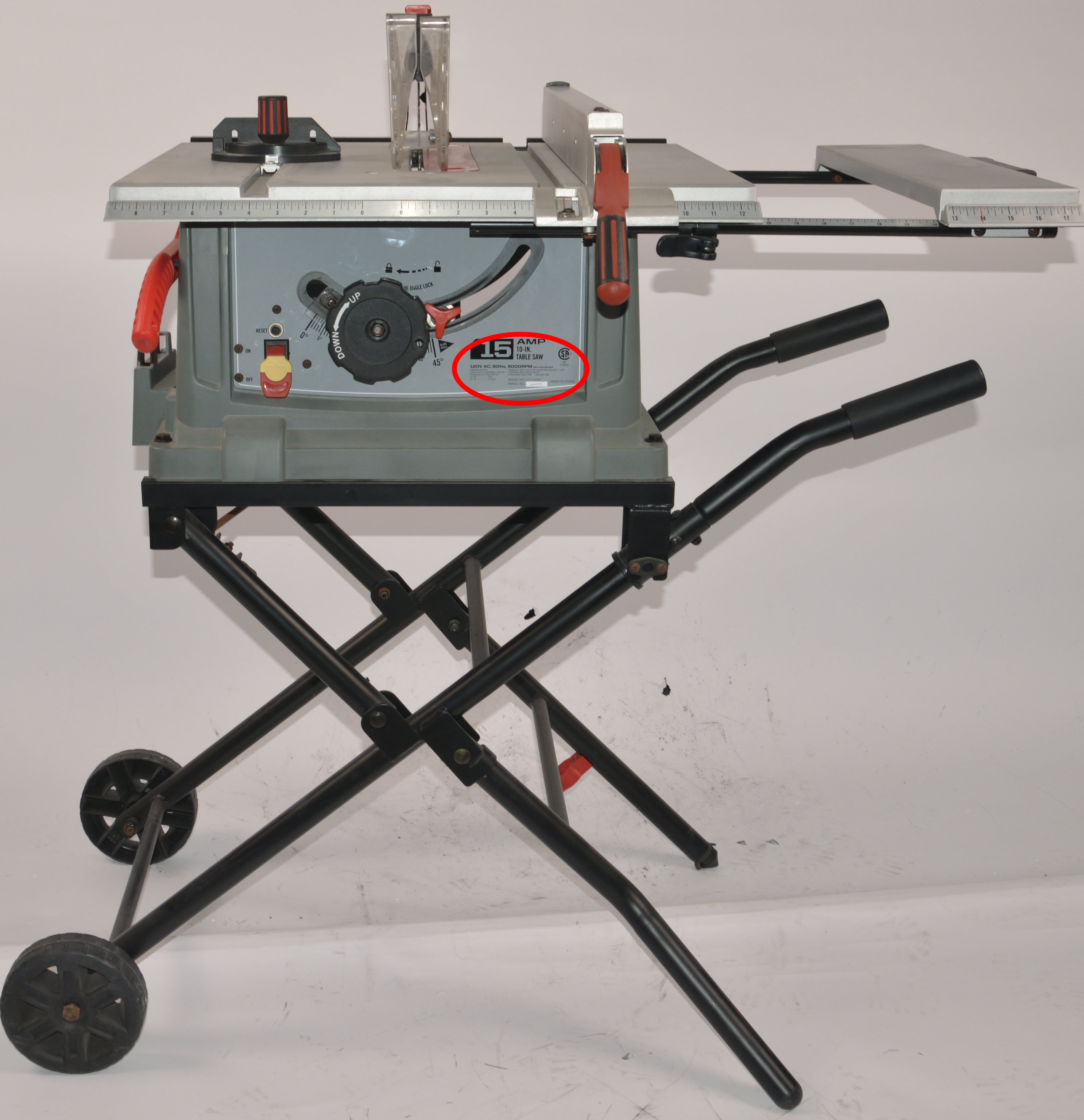 Craftsman Portable Table Saws Made by Rexon Recalled Due to Laceration